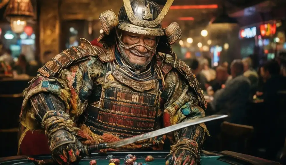 Live One Samurai Banner
